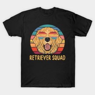 Golden Retriever Dog Squad Retriever Squads T-Shirt